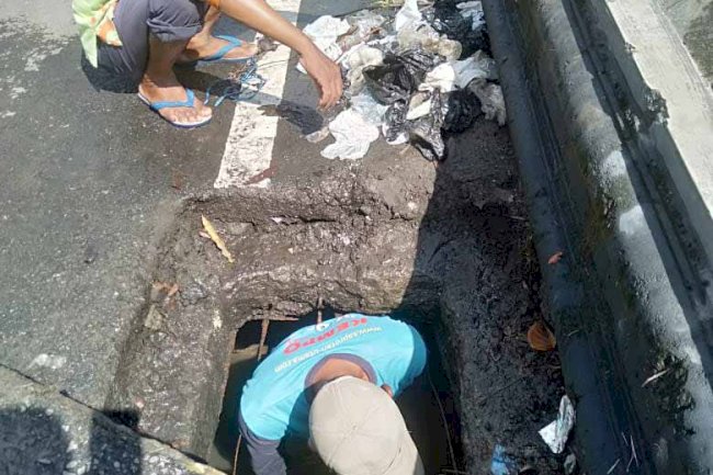 Pembersihan Gorong – Gorong Patung Nartosabdo