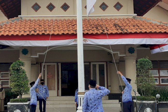 DPUPR Klaten Upacara HUT Kemerdekaan RI ke 75