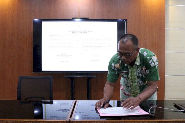 ASN DPUPR Klaten Tandatangani Pakta Integritas