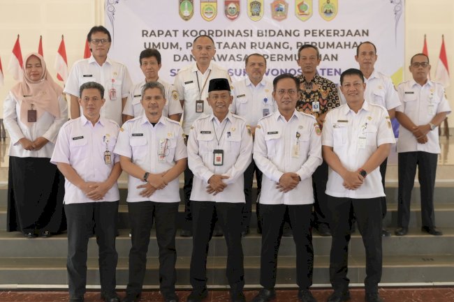 Bidang PUPR PKP se-Subosukawonosraten Gelar Rakor dan Sinkronisasi Program Kegiatan