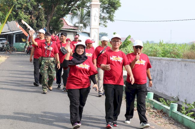DPUPR Kab. Klaten Memeriahkan Hari Jadi Klaten ke-220 dan HUT RI ke-79 dengan Jalan Sehat Bersama