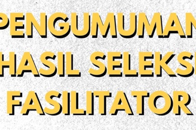 HASIL SELEKSI FASILITATOR Kegiatan DPUPR Kabupaten Klaten Bidang Cipta Karya Tahun 2025