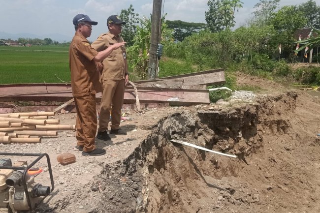 Monitoring Penggantian Jembatan Temas I