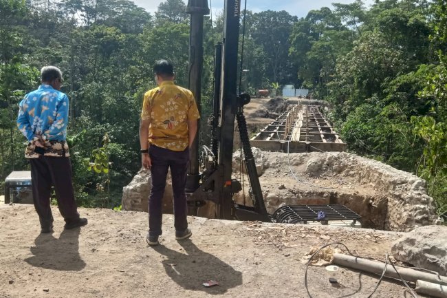 Monitoring Penggantian Jembatan Ngancar