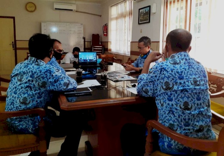 Video Conference Rapat Komisi Penilaian Amdal Provinsi Jawa Tengah dalam Rangka Pembangunan Jalan Tol Solo-Yogyakarta