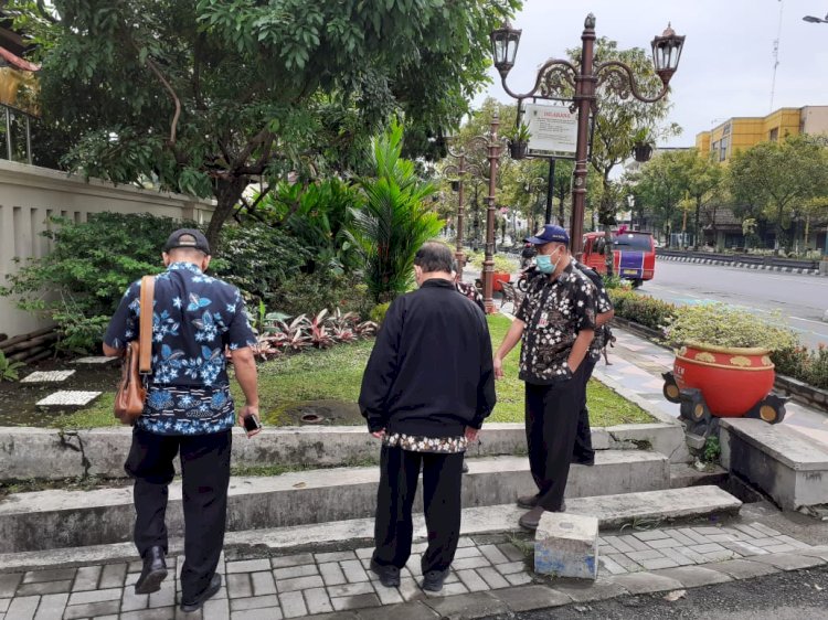 Survei Taman Depan DPRD Kabupaten Klaten