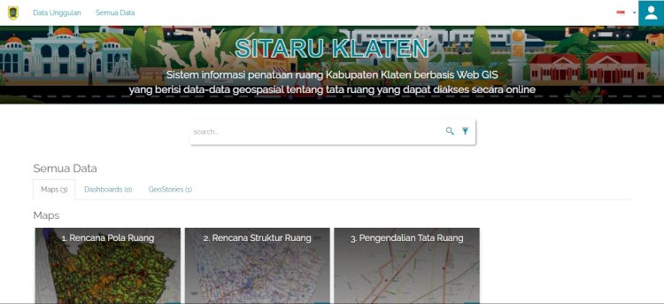 Bidang Tata Ruang DPUPR Kabupaten Klaten bekerja sama dengan Fakultas Geografi UGM dalam pembangunan Sistem Informasi Tata Ruang dan Geoportal