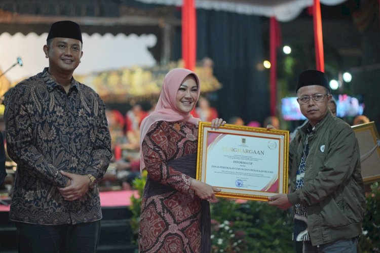 DPUPR Klaten Raih KIP Award 2023 Kategori Informatif