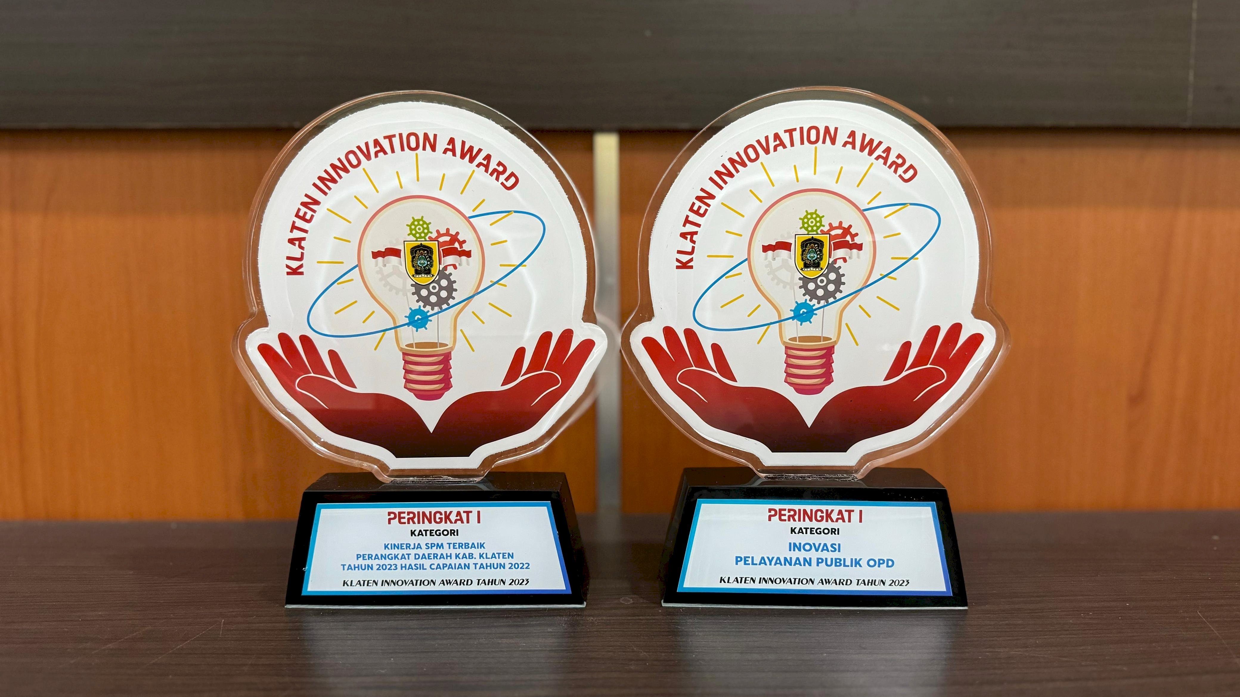 DPUPR Klaten Raih 2 Penghargaan di Ajang Klaten Innovation Award 2023