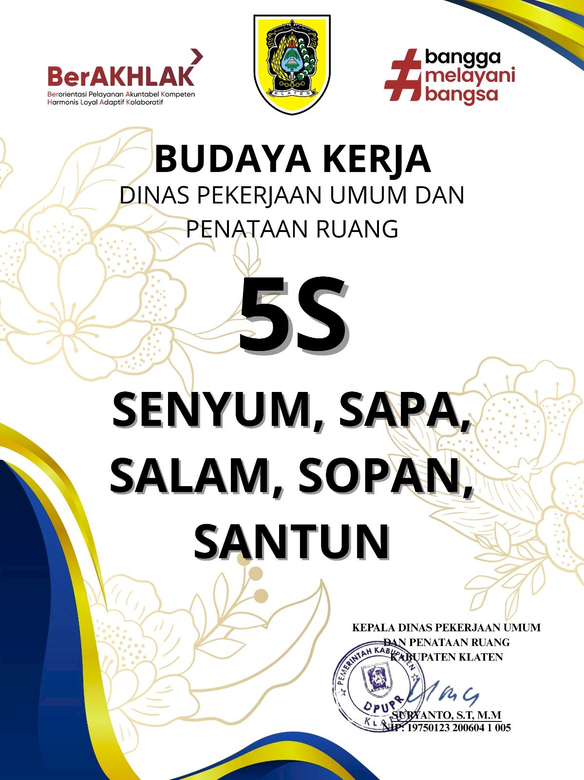 Budaya Kerja DPUPR Kabupaten Klaten
